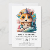 Hamster Haven Verjaardag Kaart (Voorkant)