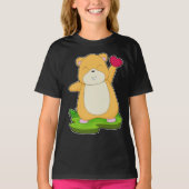Hamster Heart T-shirt (Voorkant)