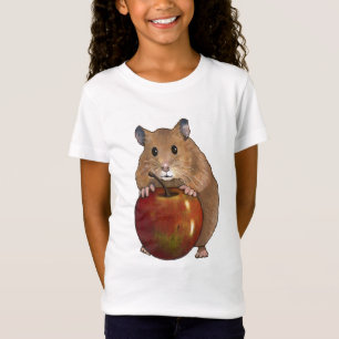 Hamster Holding Big Apple: Oorspronkelijke paaskun T-shirt