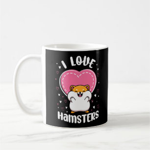 Hamster I Love Hamsters Koffiemok