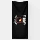 Hamster I Wheely Love Hammies Spandoek (Verticaal)