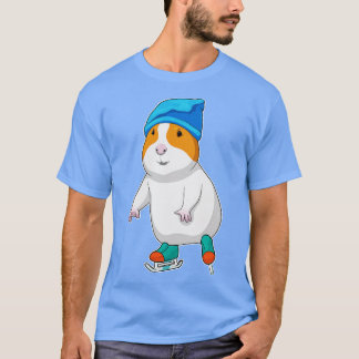 Hamster Ice Skating Ice Schaatsen T-shirt