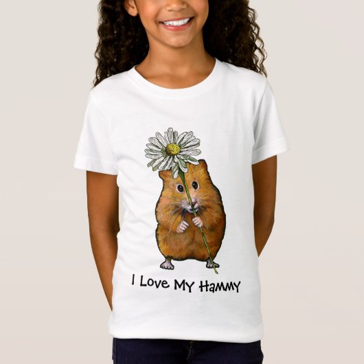 HAMSTER, ik hou van het SHIRT van mijn Hammy KIND (Voorkant)
