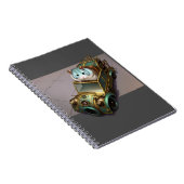 Hamster in machine #1 notitieboek (Rechterzijde)