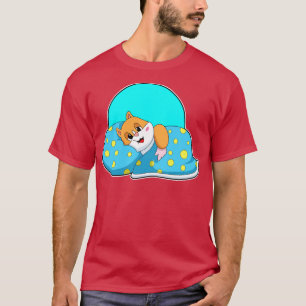 Hamster in slaapstand met Blanket T-shirt