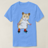 Hamster Inline skating Roller schaatsen T-shirt (Design voorkant)