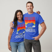 Hamster is gewoon een meisje dat van Hamsters Retr T-shirt (Unisex)