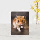 Hamster Kaart (Gele Bloem)
