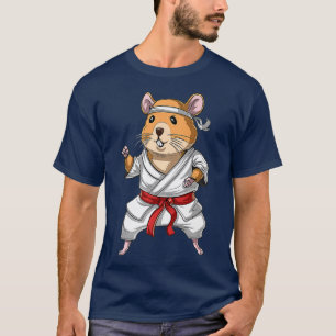 Hamster Karate Ninja Jiu-Jitsu Judo Taekwondo T-shirt