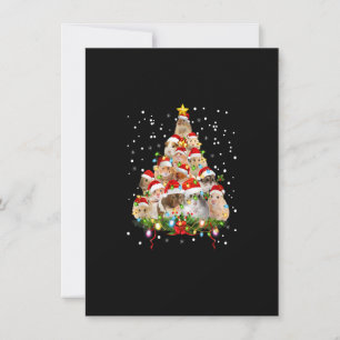Hamster kerstboom Funny Hamster Mam Xmas Gift Kaart