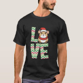 Hamster Kerstdag Kerstfeest Knaagdier Kerstman T-shirt (Voorkant)