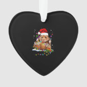 Hamster Kerstmis Ornament (voorkant)