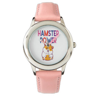 Hamster Kind Volg de geboorte cadeau voor uw Kinde Horloge
