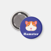 Hamster koelkast magneten thuiskeuken (Voorkant / Achterkant)
