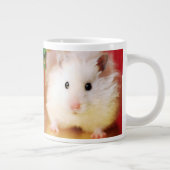 Hamster Kokolinka met kerstboom Grote Koffiekop (Rechts)