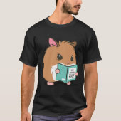 Hamster Learn Music Funny Rodent T-shirt (Voorkant)