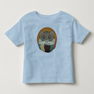 Hamster 🐹 Leuk dier met kleurrijke gestreepte sja Kinder Shirts