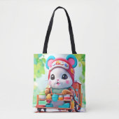 Hamster Leveringsheld Tote Bag (Voorkant)