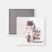 Hamster Locker Magneet (Voorkant / Achterkant)