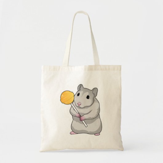 Hamster Lollipop Tote Bag (Voorkant)