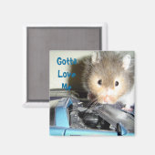 Hamster Love Magneet (Voorkant / Achterkant)