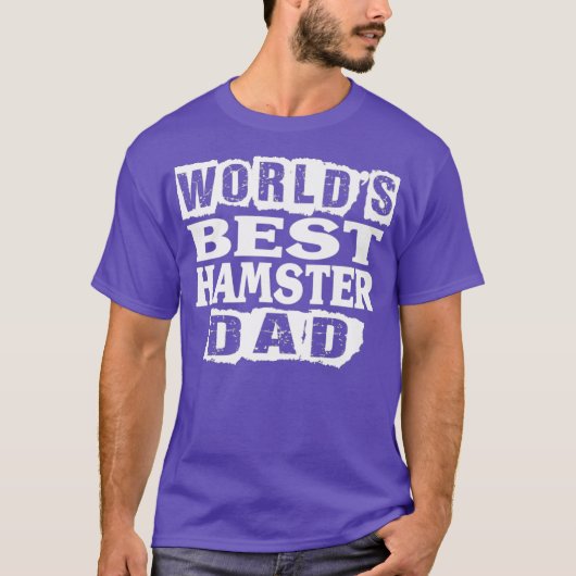 Hamster Lover Grappig Gift - Werelden Beste Hamste T-shirt (Voorkant)