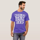 Hamster Lover Grappig Gift - Werelden Beste Hamste T-shirt (Voorkant volledig)
