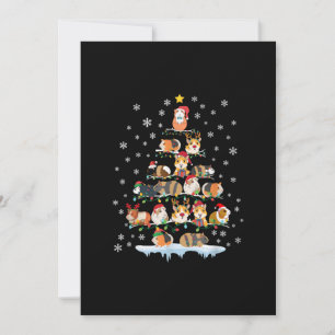 Hamster Lover met kerstbomen Aankondiging