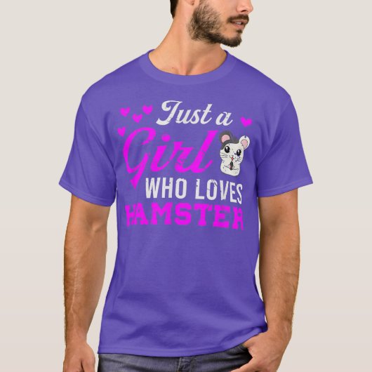 Hamster Lover Pet mama Gift Hamster T-shirt (Voorkant)