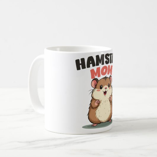 Hamster Ma Koffiemok (Voorkant links)