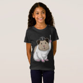Hamster Magician Toverstaf T-shirt (Voorkant volledig)