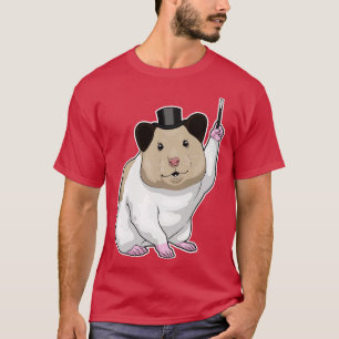 Hamster Magician Toverstaf T-shirt