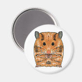 Hamster Magneet (Voorkant / Achterkant)