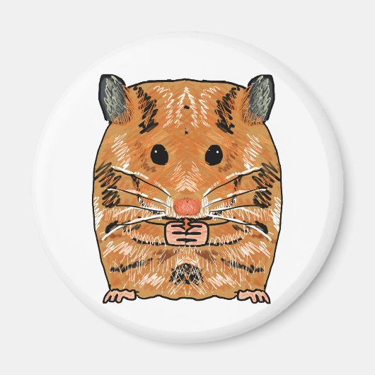 Hamster Magneet (Voorkant)