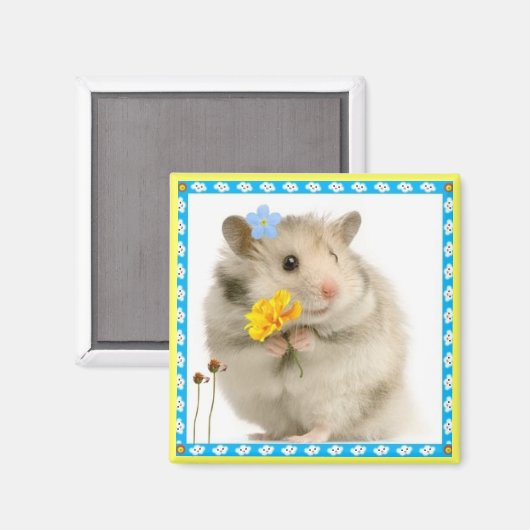 hamster magneet (Voorkant / Achterkant)