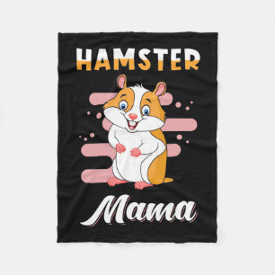 Hamster Mama Fleece Deken