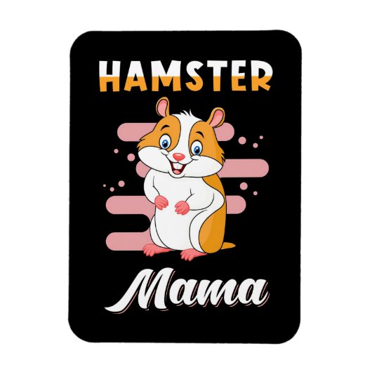 Hamster Mama Magneet (Verticaal)
