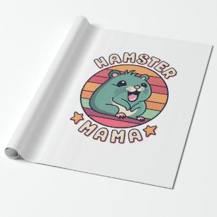 Hamster Mama Schattig Kawaii Knaagdier Moeder Cadeaupapier