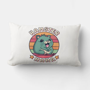 Hamster mama schattig kawaii knaagdier moeder kussen