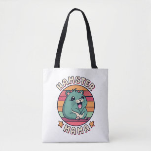 Hamster Mama Schattig Kawaii Knaagdier Moeder Tote Bag