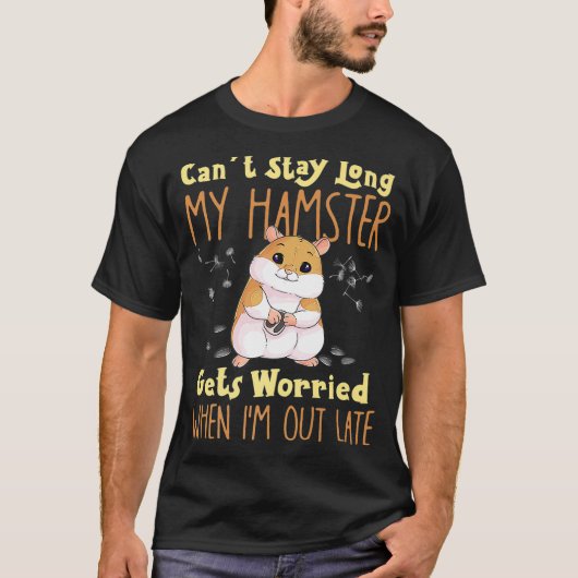 Hamster Meme Design for Pet Hamster Eigenaars T-shirt (Voorkant)