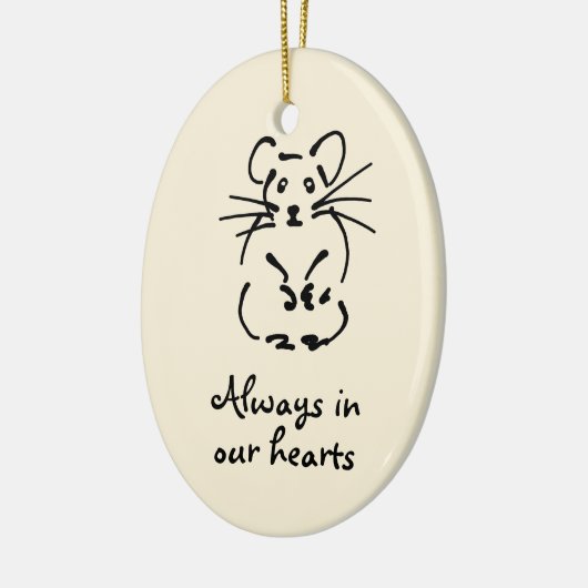  Hamster Memorial Ornament (Links)