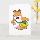 Hamster met Bag.PNG Kaart (Gele Bloem)