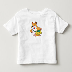 Hamster met Bag.PNG Kinder Shirts