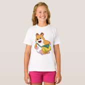 Hamster met Bag.PNG T-shirt (Voorkant volledig)