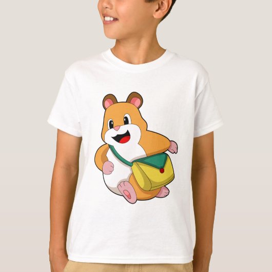 Hamster met Bag.PNG T-shirt (Voorkant)