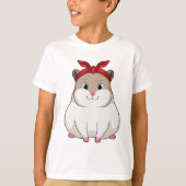 Hamster met Bandana T-shirt (Voorkant)