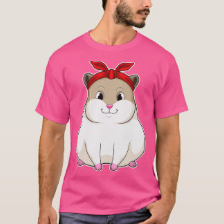 Hamster met Bandana T-shirt