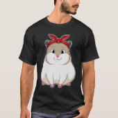 Hamster met Bandana T-shirt (Voorkant)