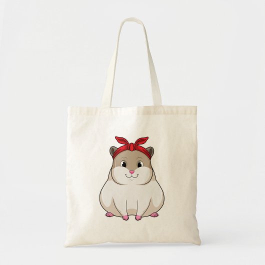 Hamster met Bandana Tote Bag (Voorkant)